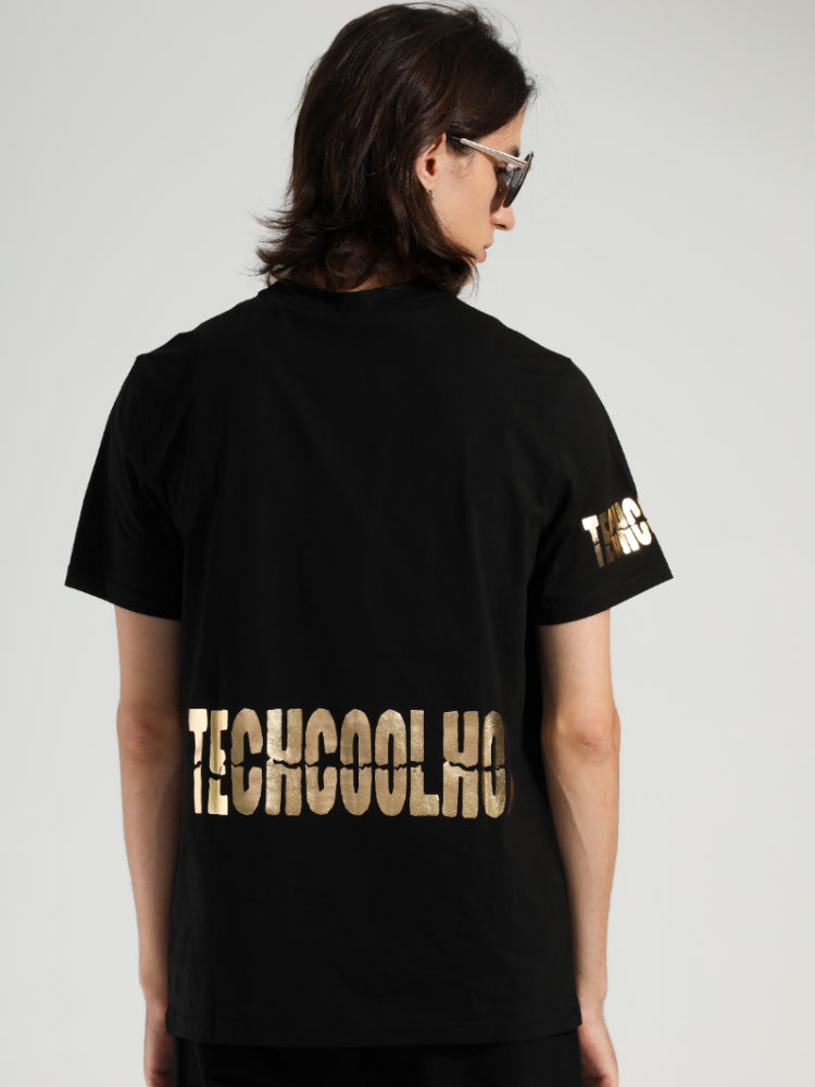 TCH Leopard Printed Crew Neck T-shirt