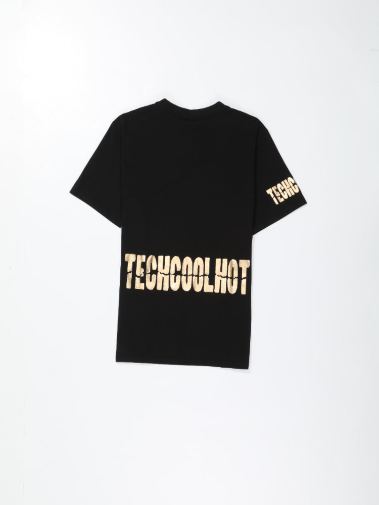 TCH Leopard Printed Crew Neck T-shirt
