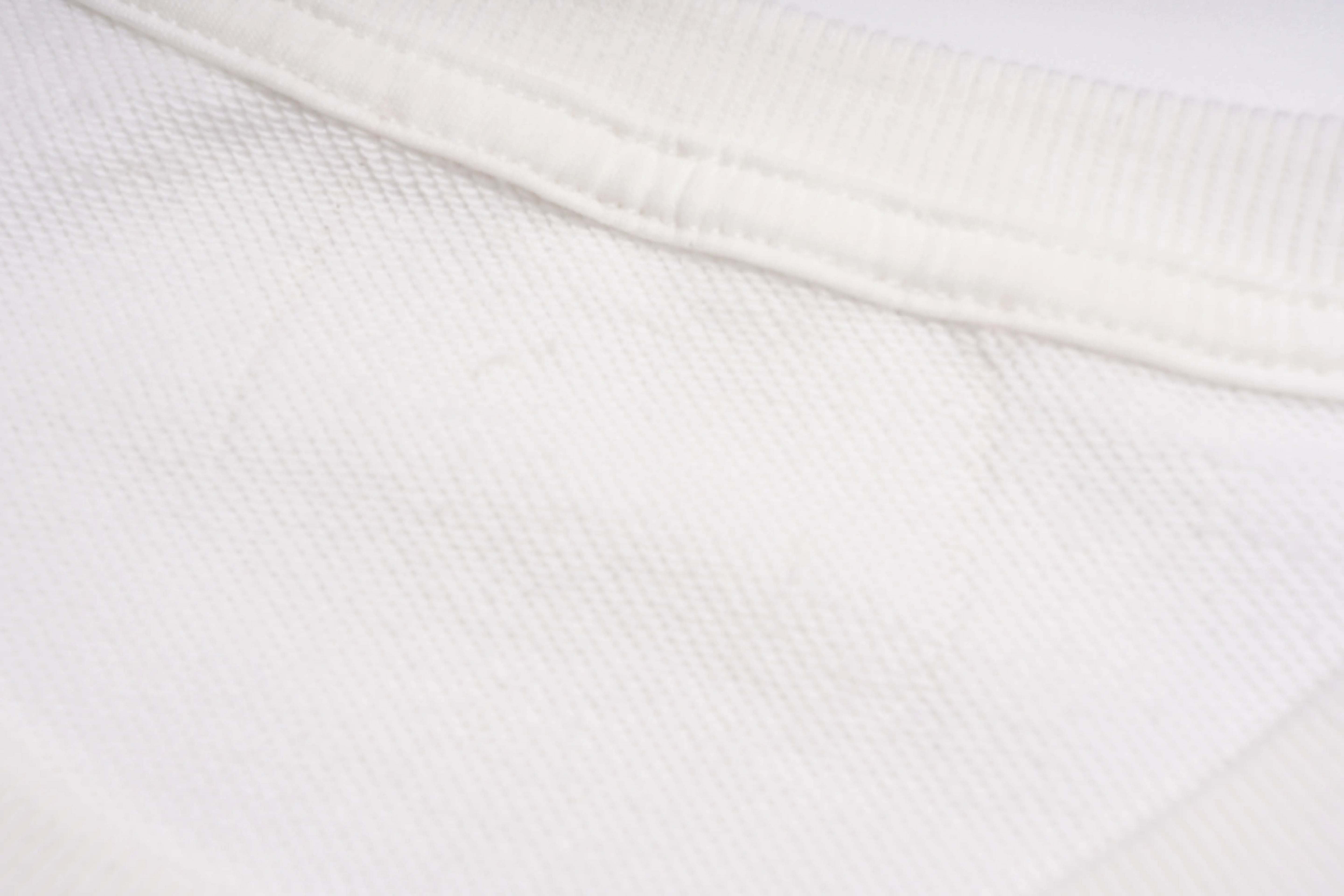 Close-up of white fabric texture
