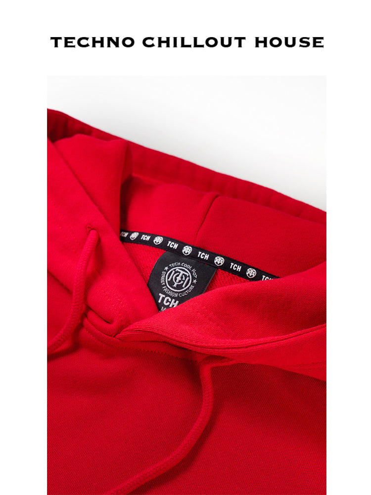 tch cotton dragon rhinestone hoodie red HighEnd Luxury Streetwear Brand Official Showcase