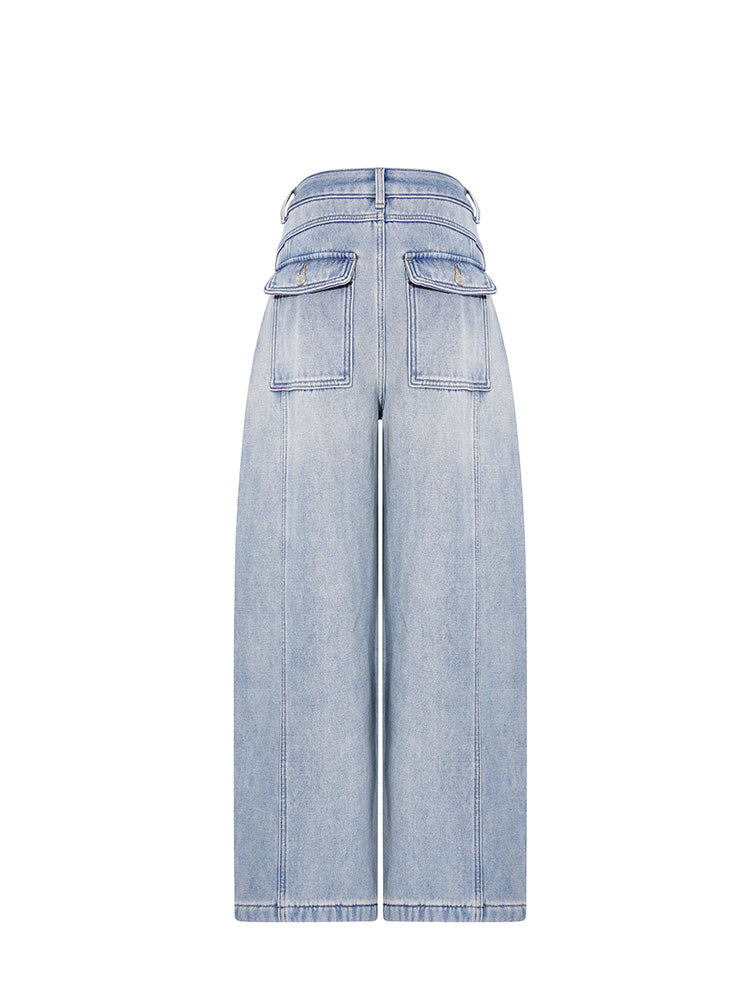 tch distressed rhinestone galaxy denim pants with fleece lining lightblue HighEnd Luxury Streetwear Brand Official Showcase
