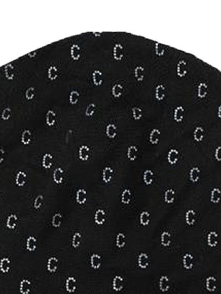 tch fashion black knitted letter beanie black HighEnd Luxury Streetwear Brand Official Showcase