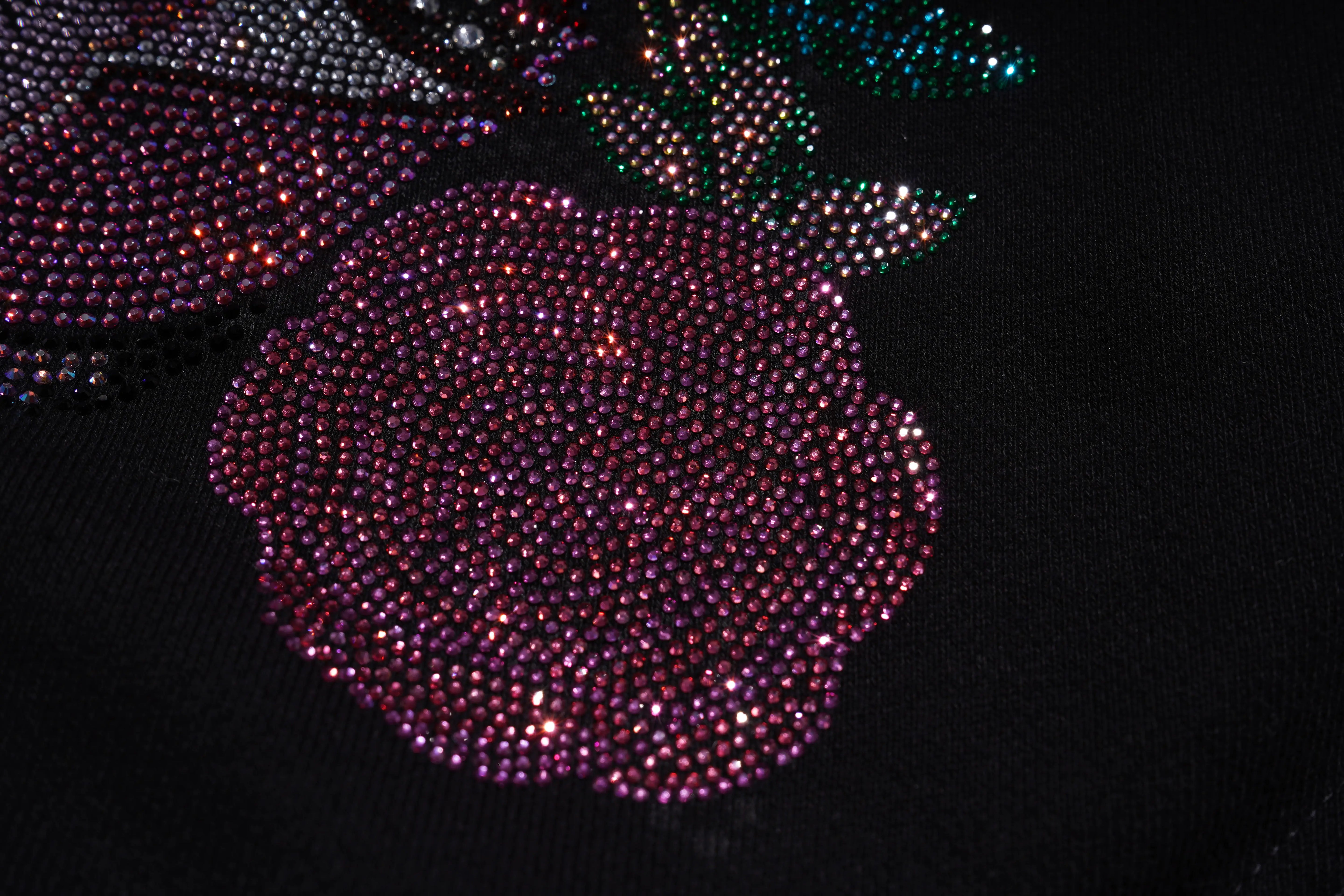 TCH Giant Pink Teddy Rhinestone Dress Luxury Streetwear Brand Official Showcase
