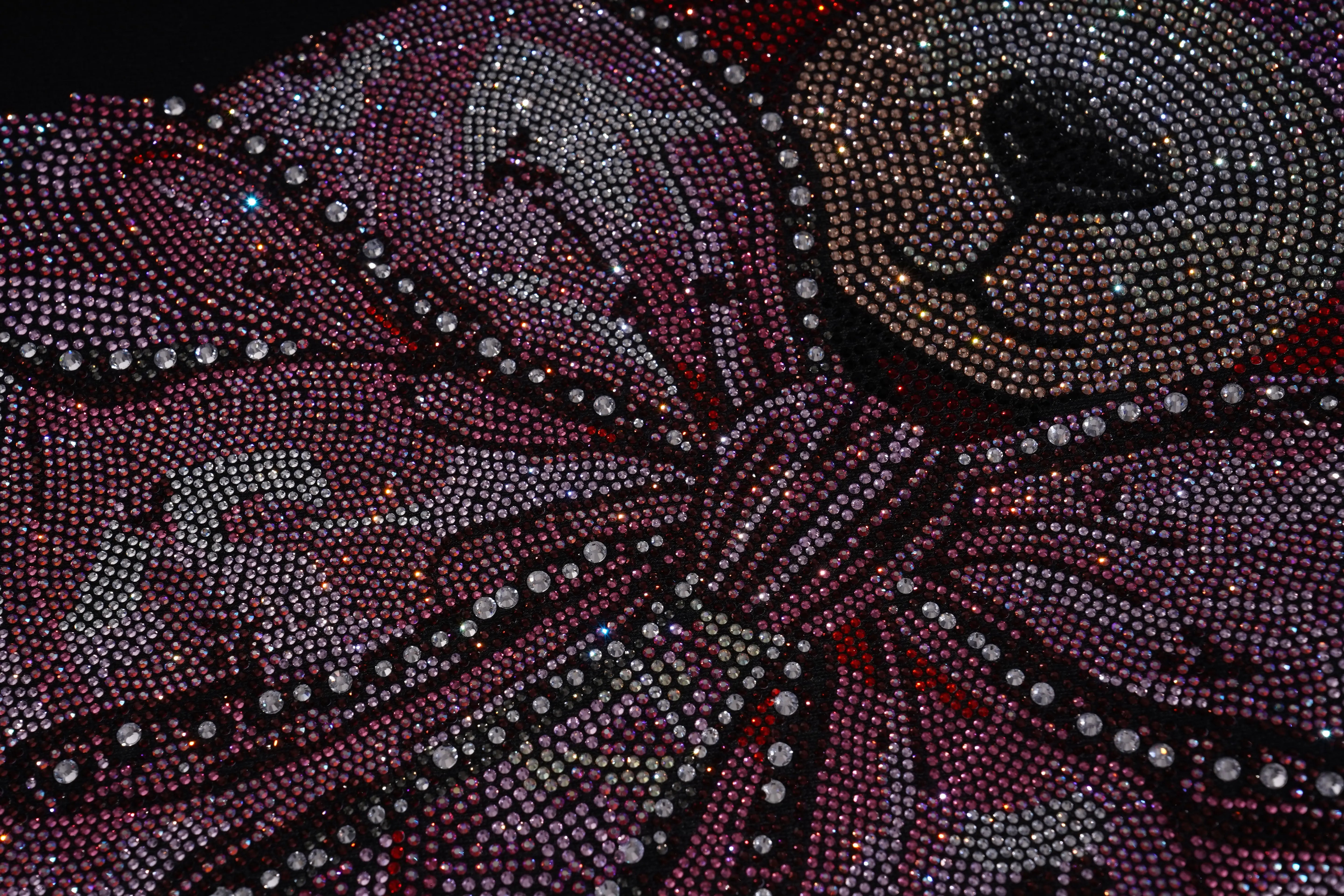 TCH Giant Pink Teddy Rhinestone Dress Luxury Streetwear Brand Official Showcase