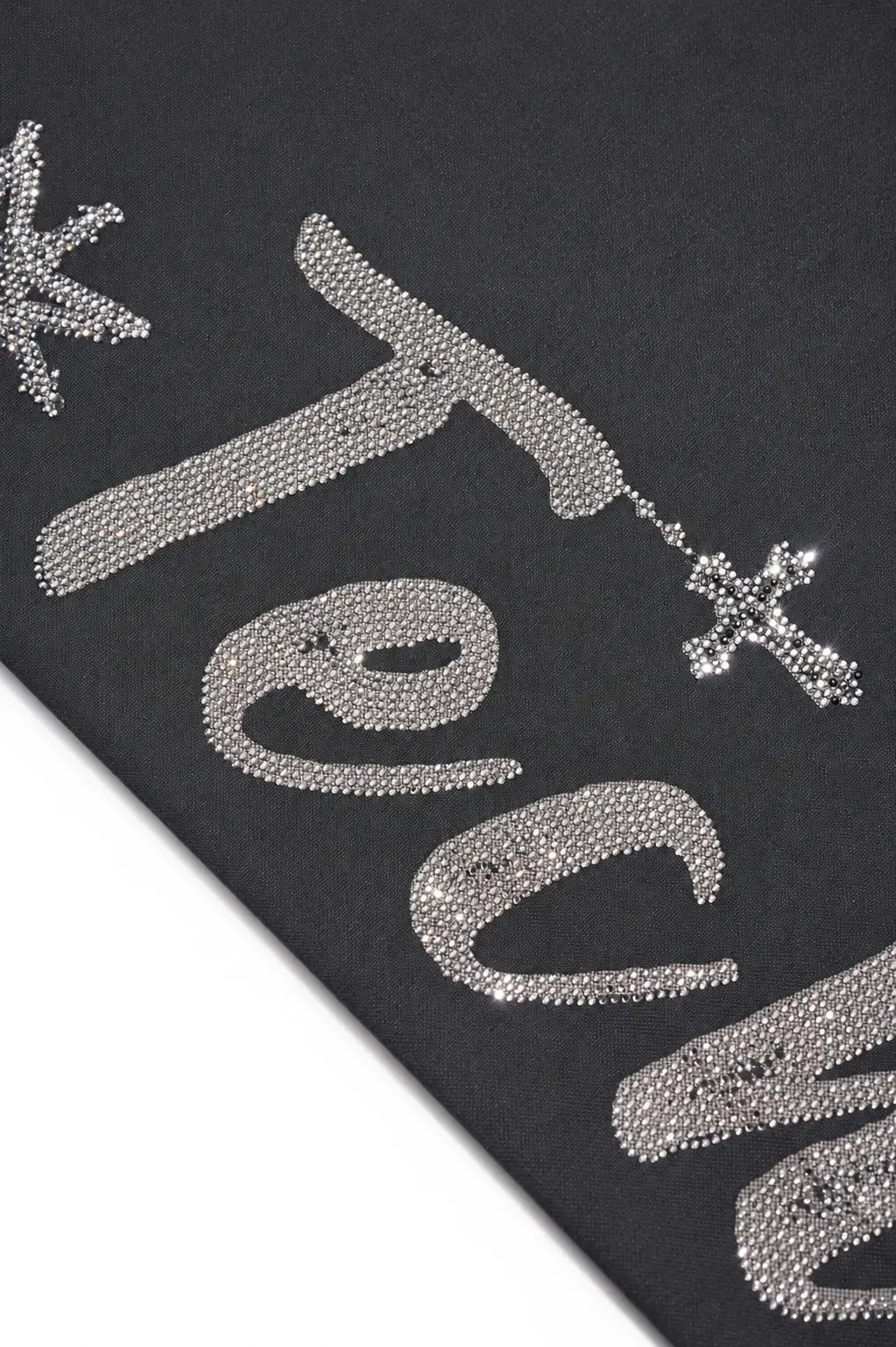 TCH Gothic Cross Rhinestone Wide Leg Sweatpants Luxury Streetwear Brand Official Showcase