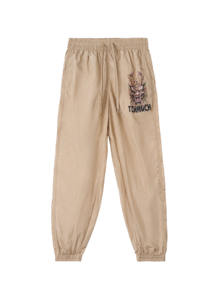 tch graphics print nylon track jogger khaki1 HighEnd Luxury Streetwear Brand Official Showcase