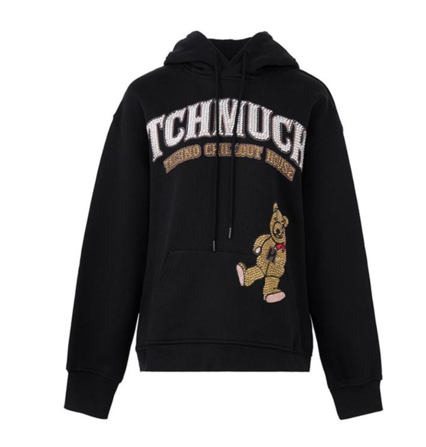 tch graphics rhinestone pullover hoodies black HighEnd Luxury Streetwear Brand Official Showcase
