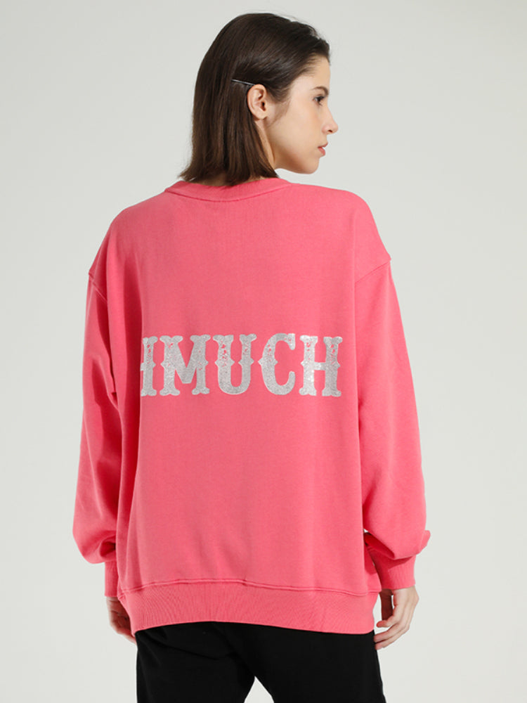 TCH Little Cat Printed Long Sleeve Sweatshirt