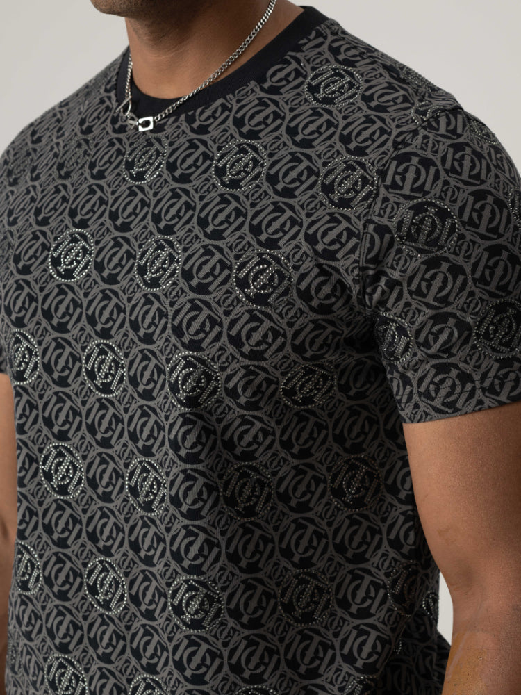 tch logo printed cotton unisex t-shirt gray HighEnd Luxury Streetwear Brand Official Showcase