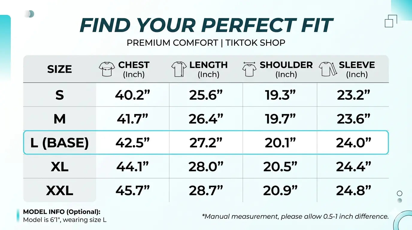 Size chart for clothing with measurements in inches for chest, length, shoulder, and sleeve. TCH Lucky Pig Rhinestone Sweatshirt