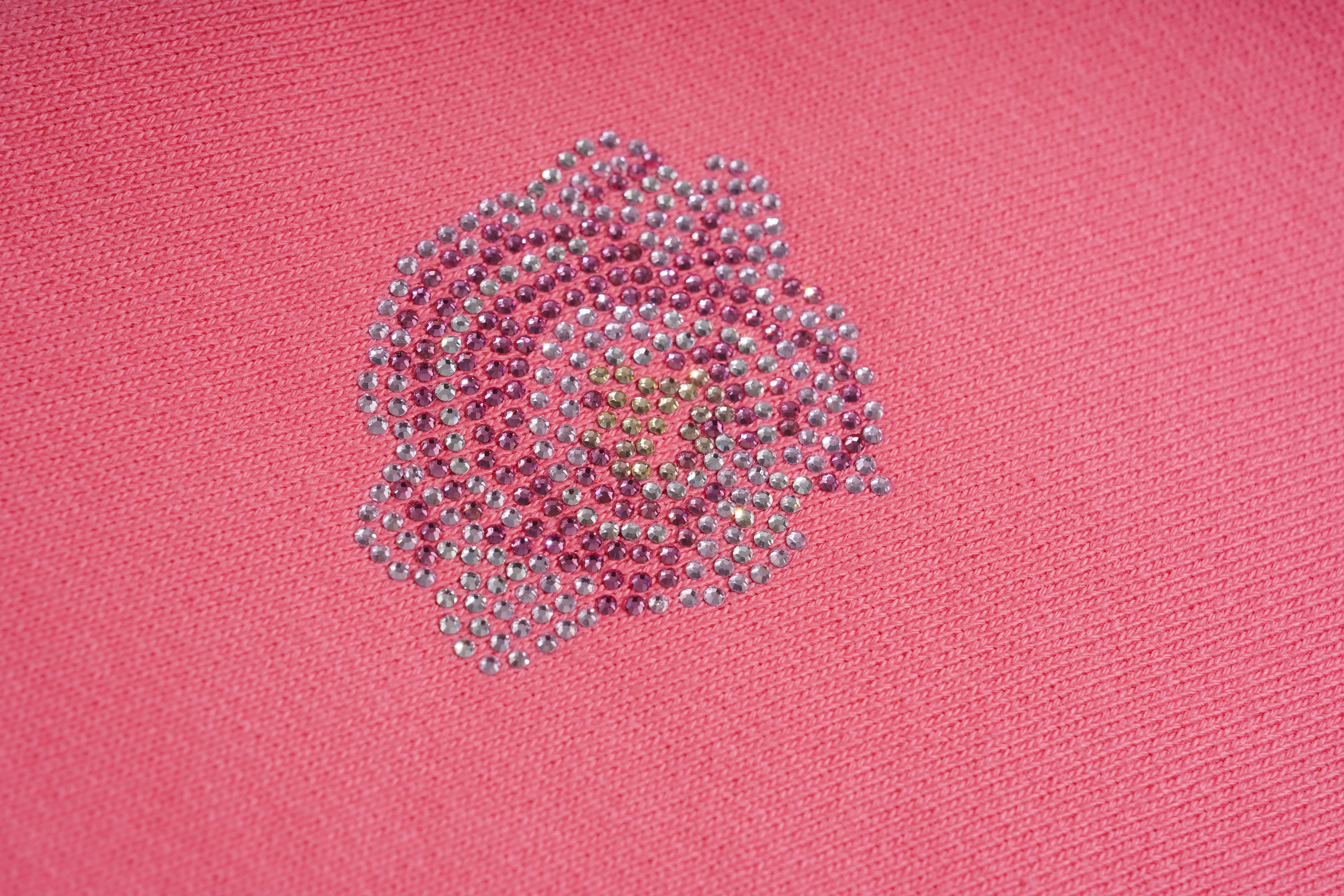TCH Luxury Dragon Rhinestone Sparkle Sweatshirt with Floral SleeveLuxury Streetwear Brand Official Showcase