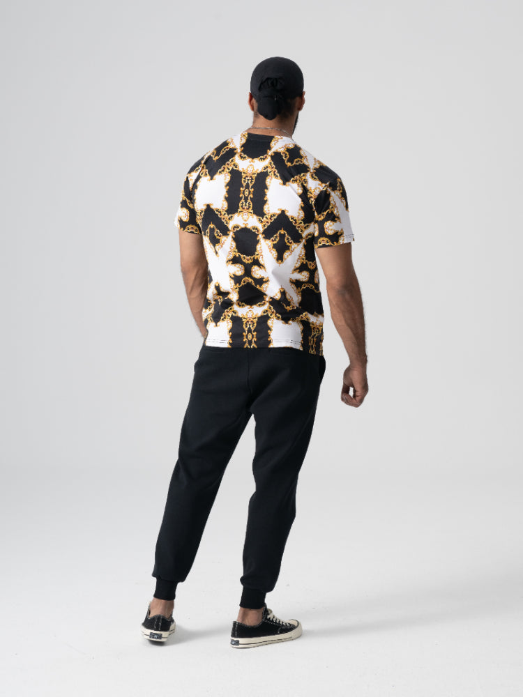 tch men casual street sports short sleeve tee black HighEnd Luxury Streetwear Brand Official Showcase