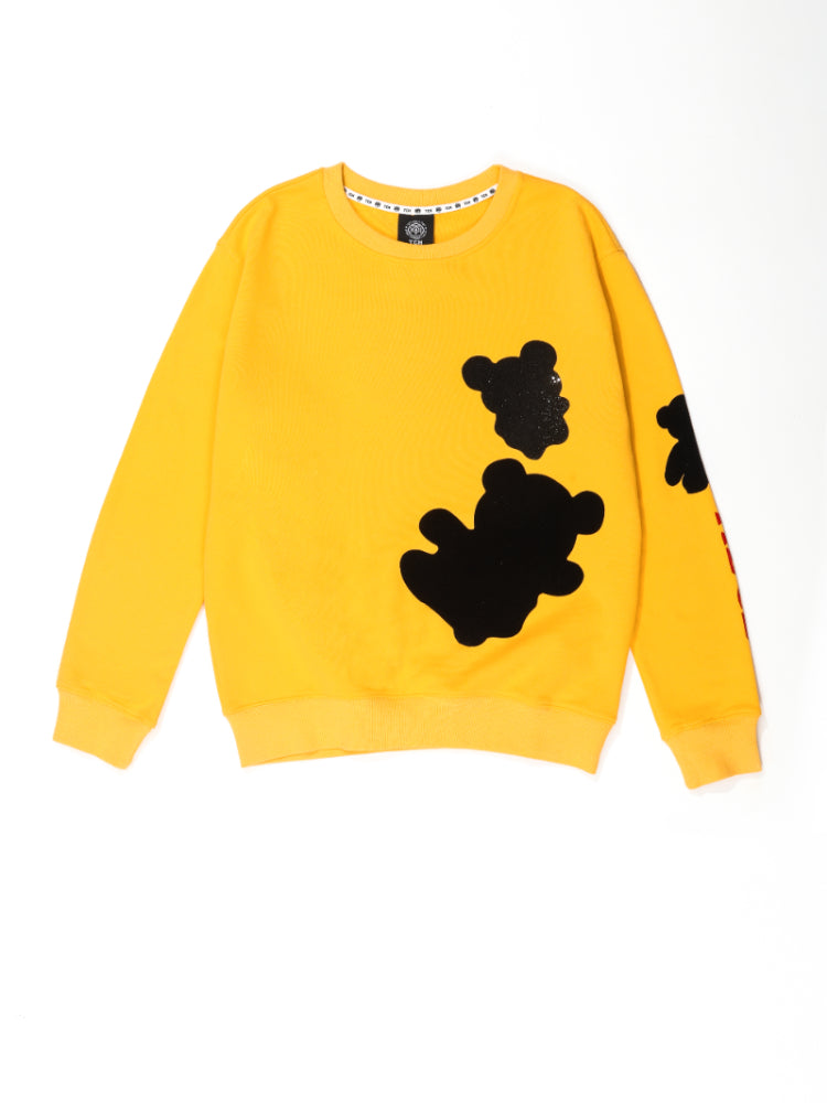 TCH Men's Graphic Bear Long Sleeve Sweatshirt HighEnd Luxury Streetwear Brand Official Showcase