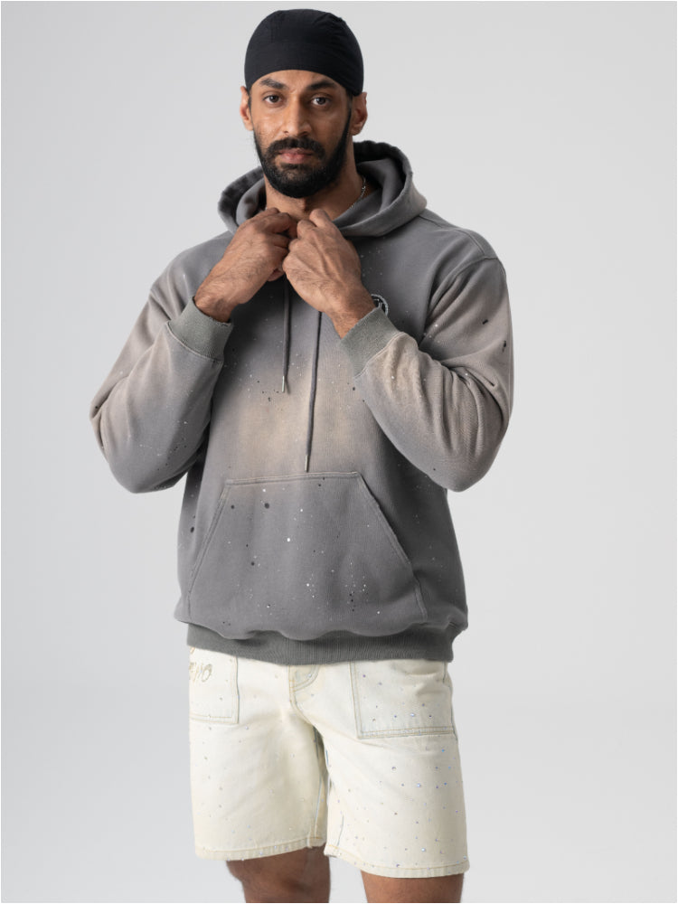 tch men's wings rhinestone drawstring hoodies gray HighEnd Luxury Streetwear Brand Official Showcase