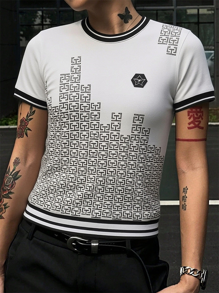 tch monogrammed urban graphic tee white HighEnd Luxury Streetwear Brand Official Showcase