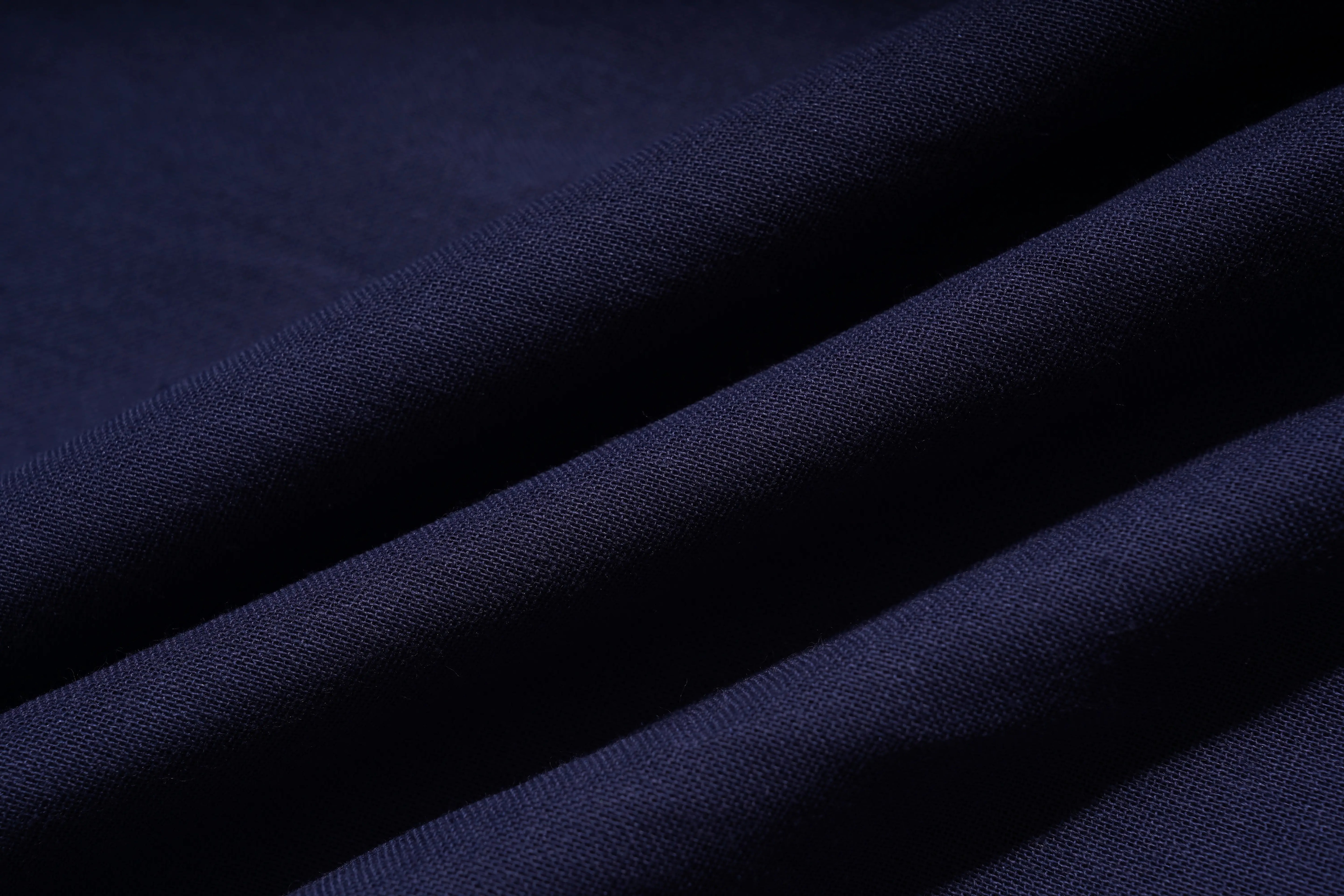 Navy blue fabric with folds, TCH Navy Rhinestone Dog Matching Set