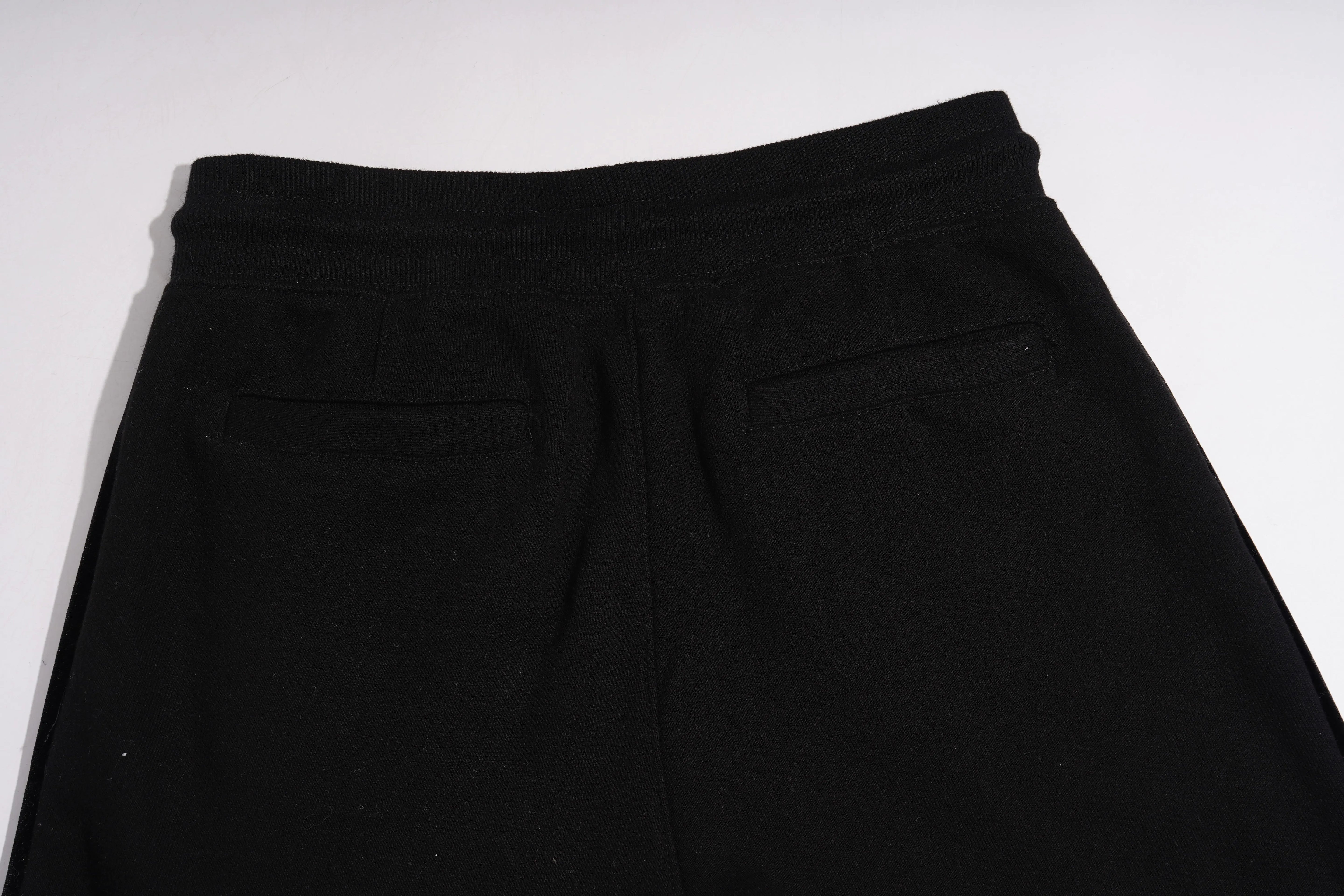 Black pants on a white background, TCH Pink Blossom Rhinestone Jogger Pants