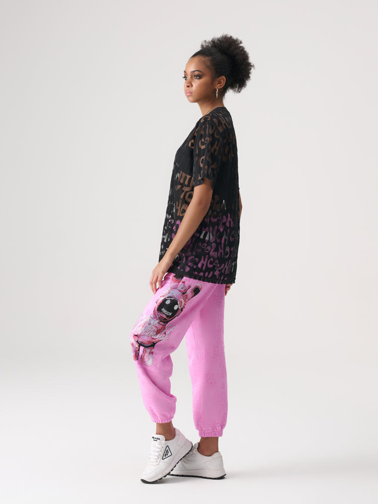 tch printed rhinestone street luxury pants pink HighEnd Luxury Streetwear Brand Official Showcase
