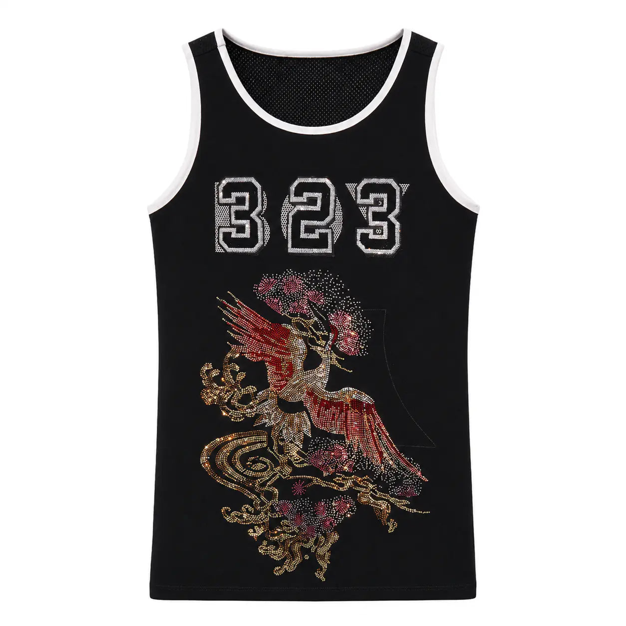 TCH Rhinestone 323 Graphic Phoenix Streetwear Tank Dress Luxury Streetwear Brand Official Showcase