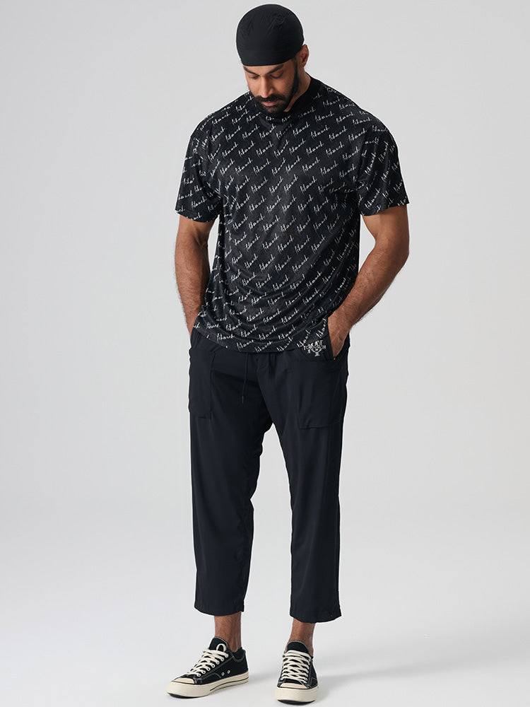tch rhinestone allover letter t shirt in black black HighEnd Luxury Streetwear Brand Official Showcase