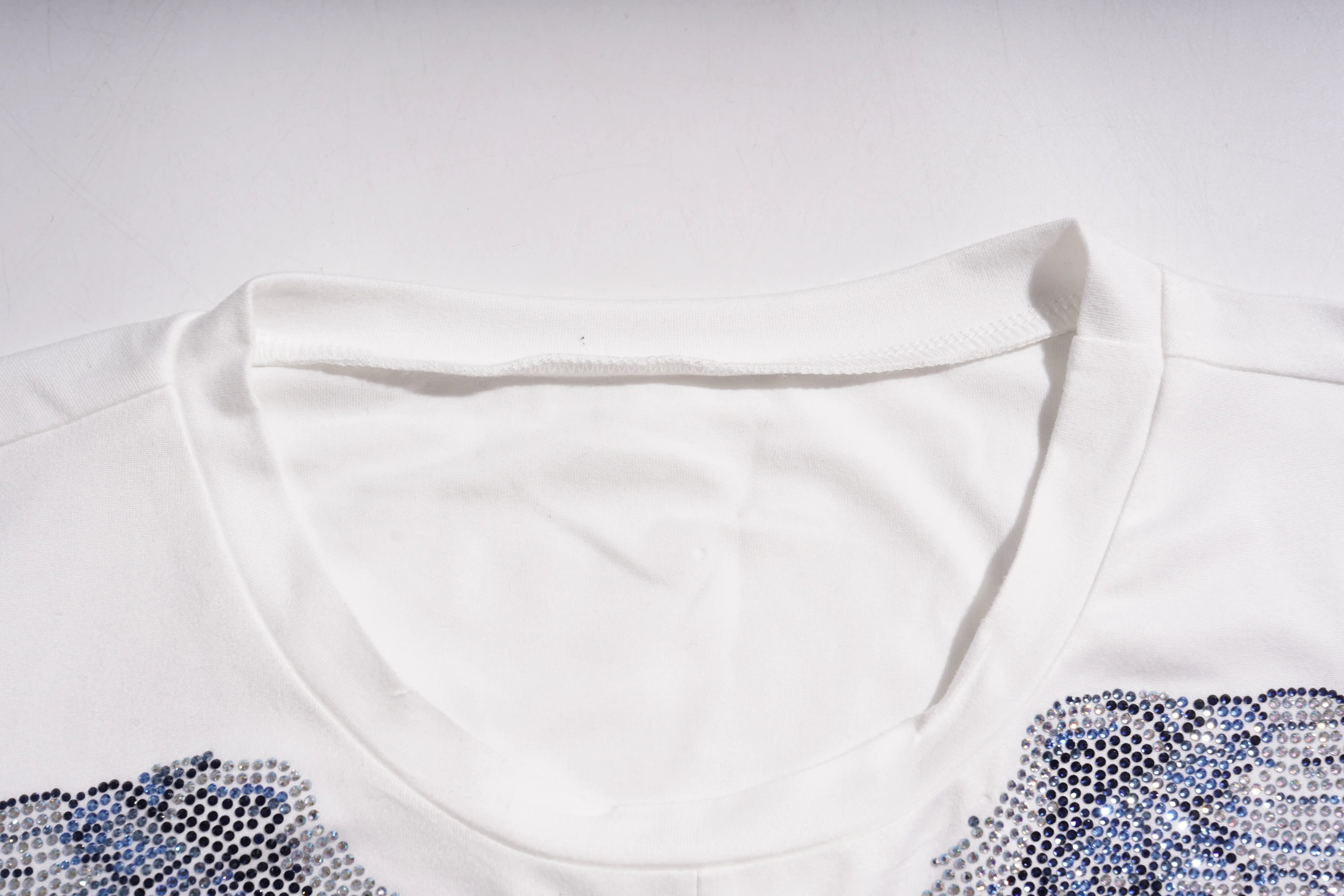 TCH Rhinestone Angel Wing Wrap Crop Top Luxury Streetwear Brand Official Showcase