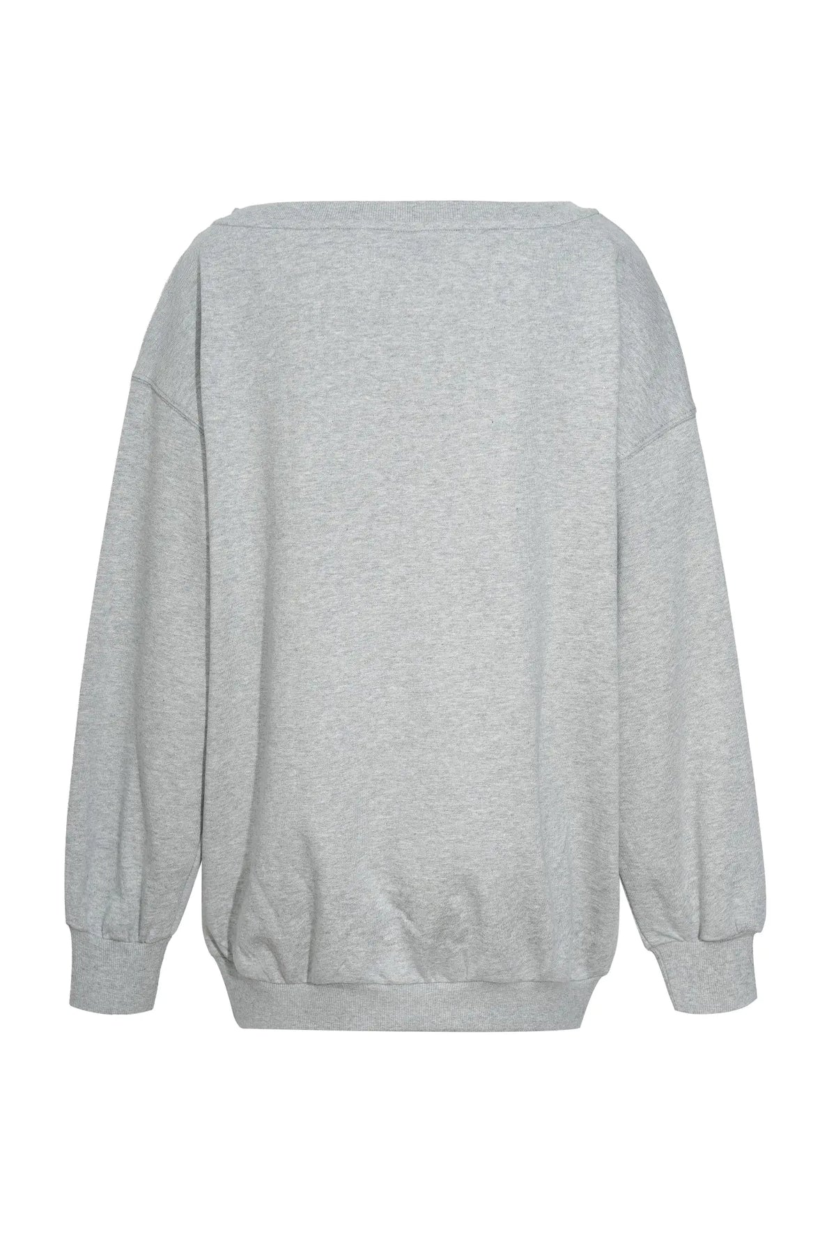 TCH Rhinestone Angel Wings Oversized Grey Sweatshirt TCH angel wings sweatshirt Grey rhinestone sweatshirt Oversized grey sweatshirt Angel wing graphic pullover Rhinestone embellished sweatshirt Black and white graphic sweatshirt Oversized streetwear sweatshirt Feather wing graphic top Y2K graphic sweatshirt Grey casual crewneck sweatshirt