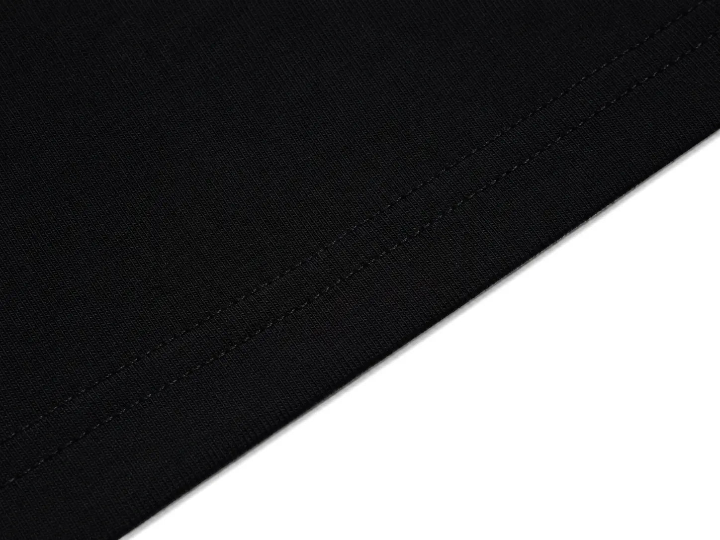 Black fabric texture on a white background TCH Rhinestone Bow Collar Black Mini Dress