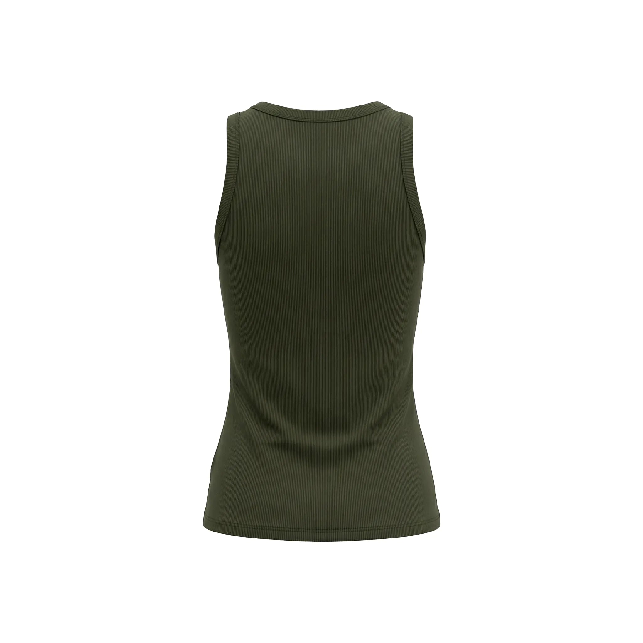 Green tank top on a white background, TCH Rhinestone Butterfly Bow Tank Top