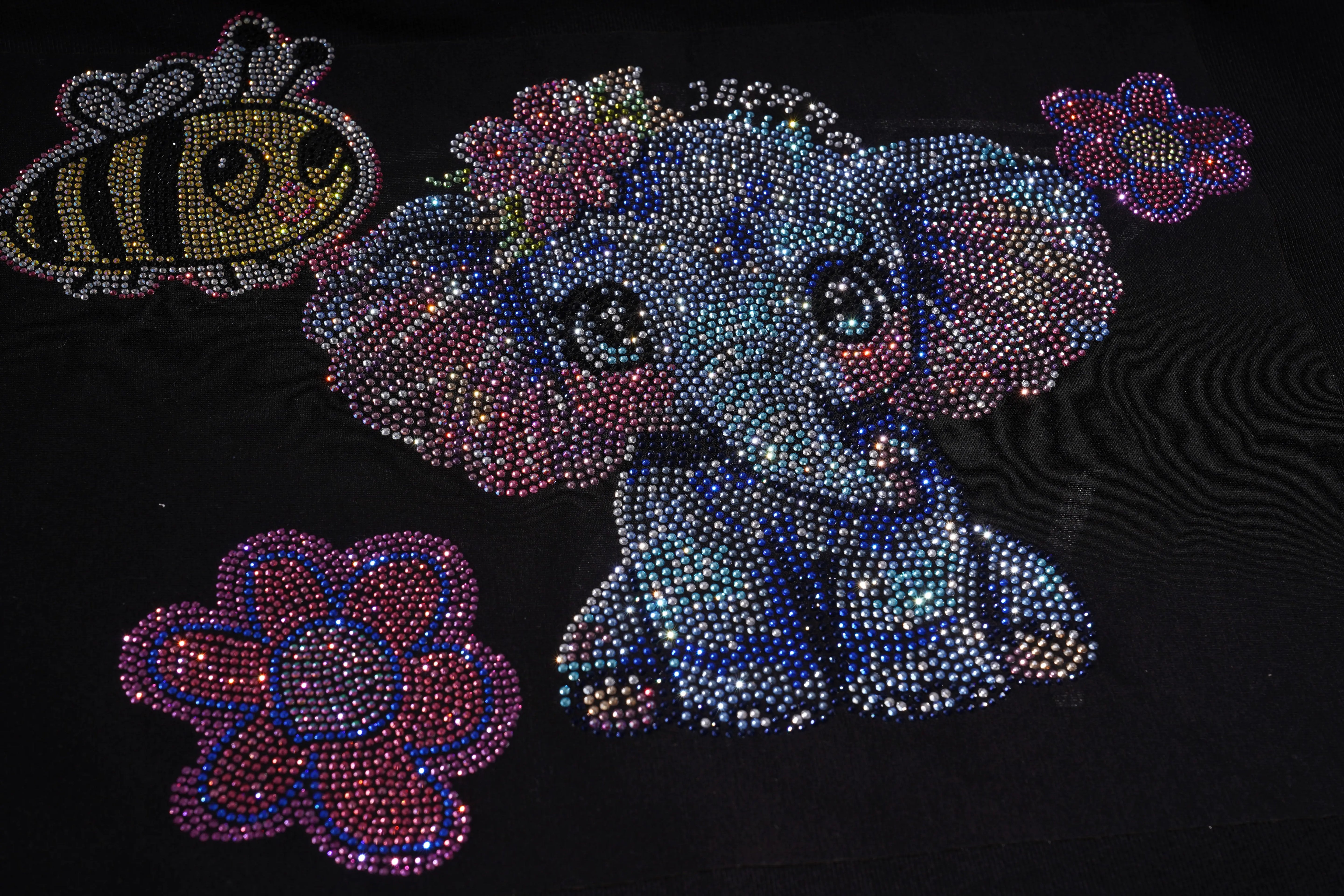 TCH Rhinestone Butterfly Elephant Hoodie Luxury Streetwear Brand Official Showcase