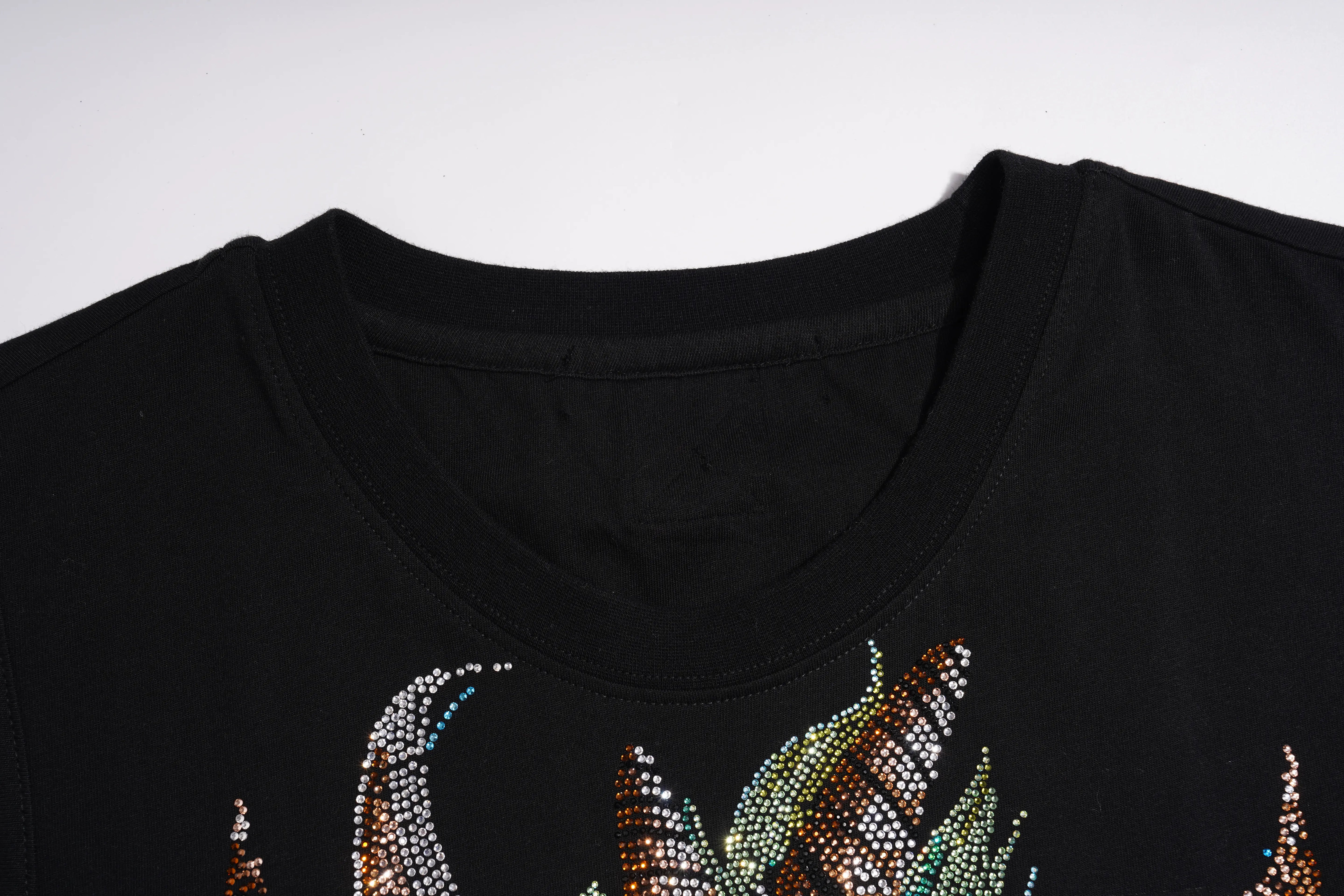 TCH Rhinestone Dragon Creature Tank Top Luxury Streetwear Brand Official Showcase