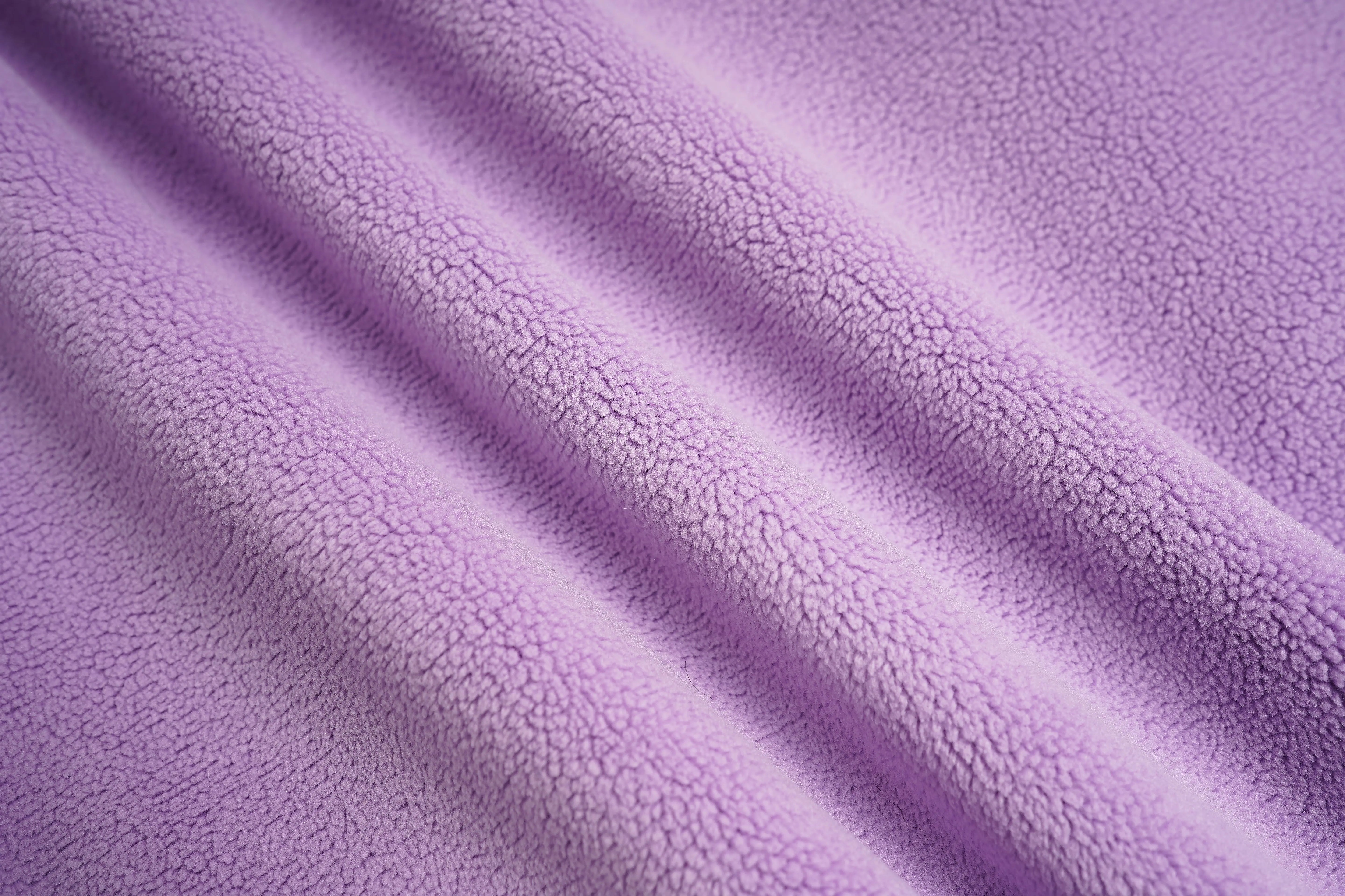 Close-up of purple textured fabric, TCH Rhinestone Laundry Line Purple Zip Turtleneck Set