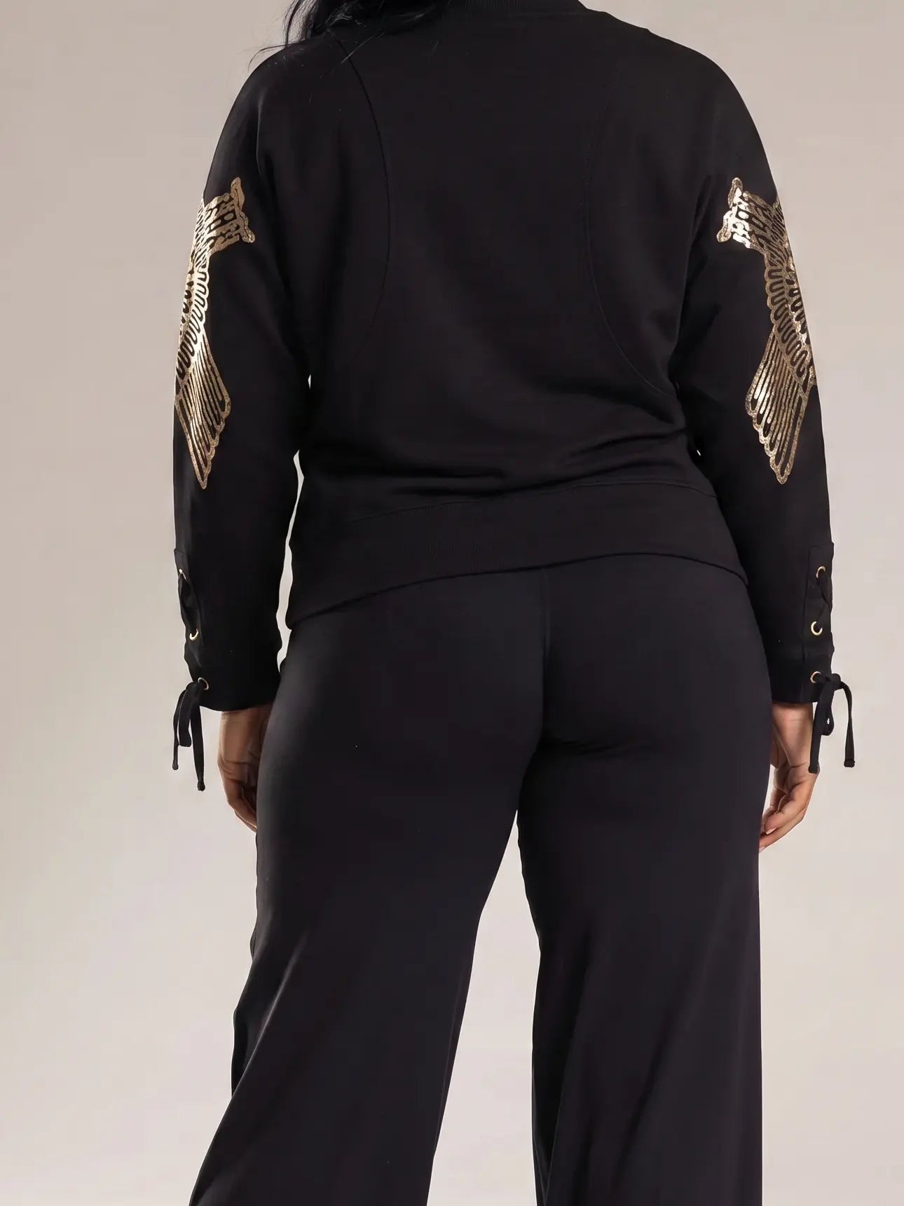 TCH Rhinestone Snake Eagle Sweatshirt Luxury Streetwear Brand Official Showcase