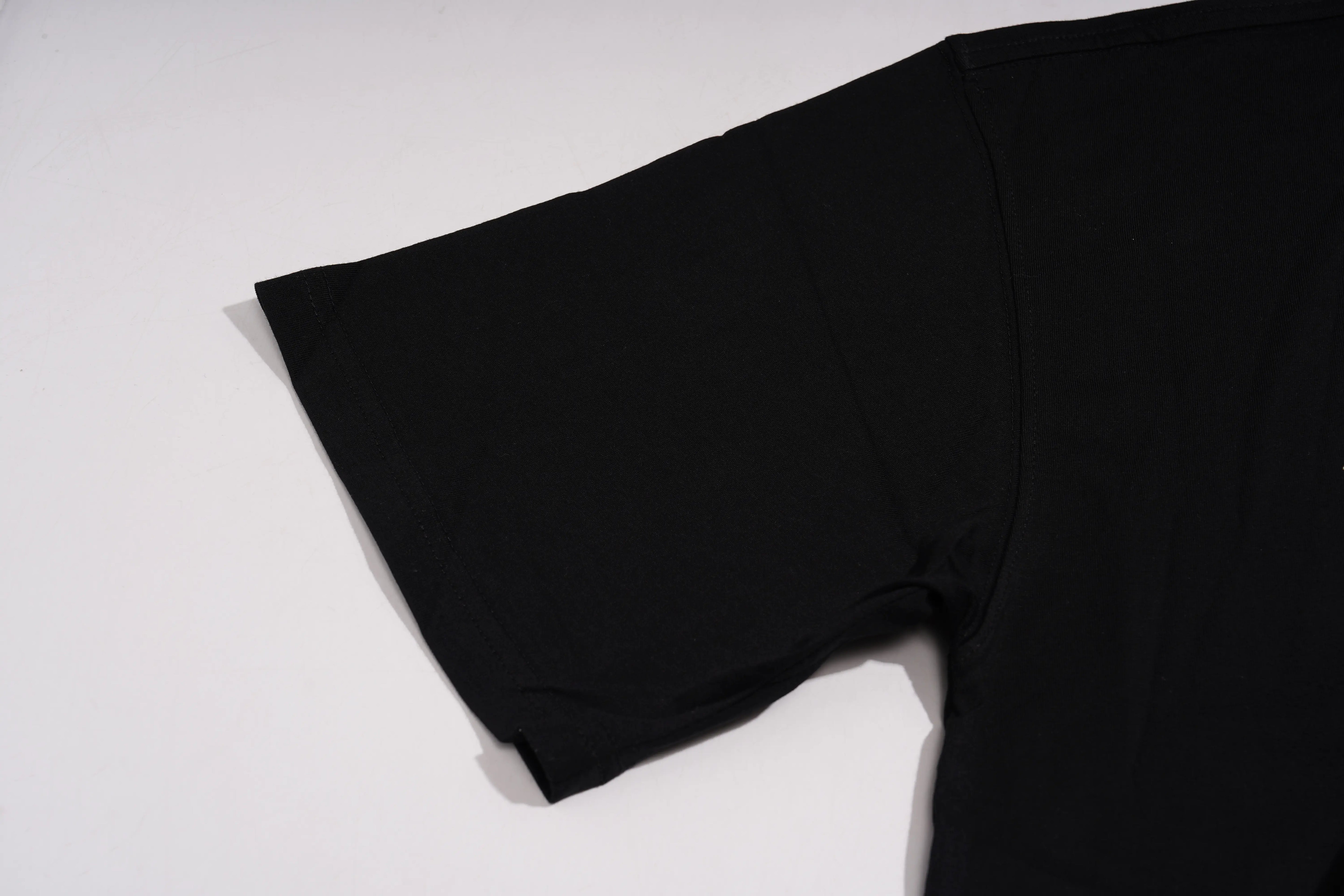 TCH Rhinestone Teddy Bear Bow Graphic Oversized Black T-Shirt Luxury Streetwear Brand Official Showcase