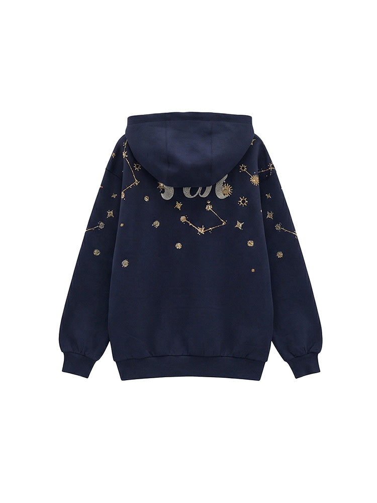 TCH Rhinestone Teddy Hoodie Streetwear Sweatshirt-7