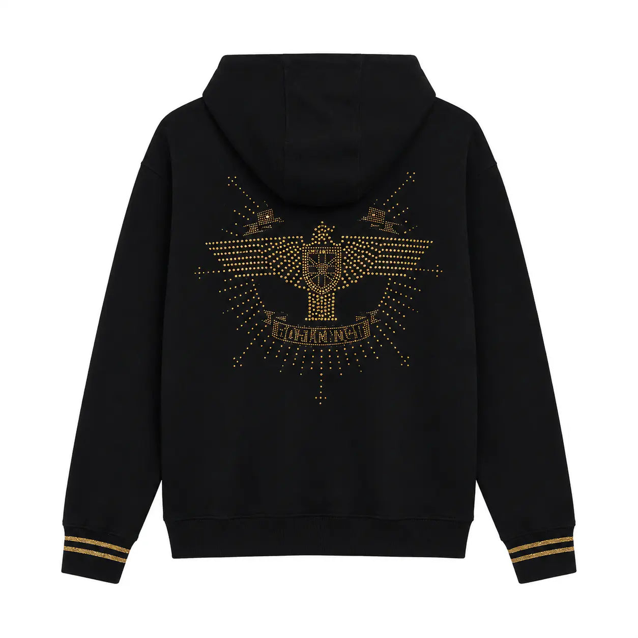 TCH Rhinestone Teddy Zip Hoodie Luxury Streetwear Brand Official Showcase