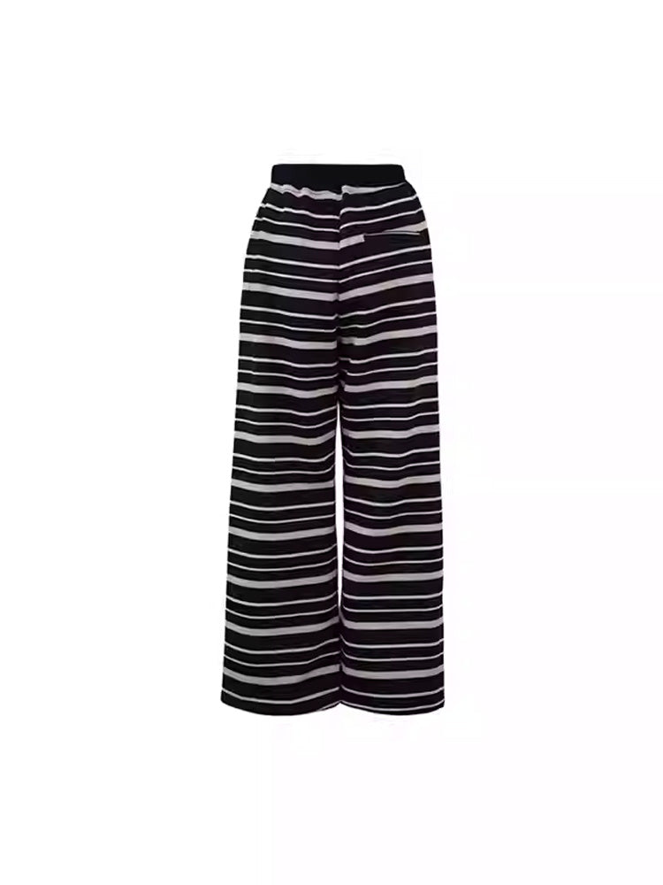 tch striple rhinestone thickened lounge pants multicolor HighEnd Luxury Streetwear Brand Official Showcase