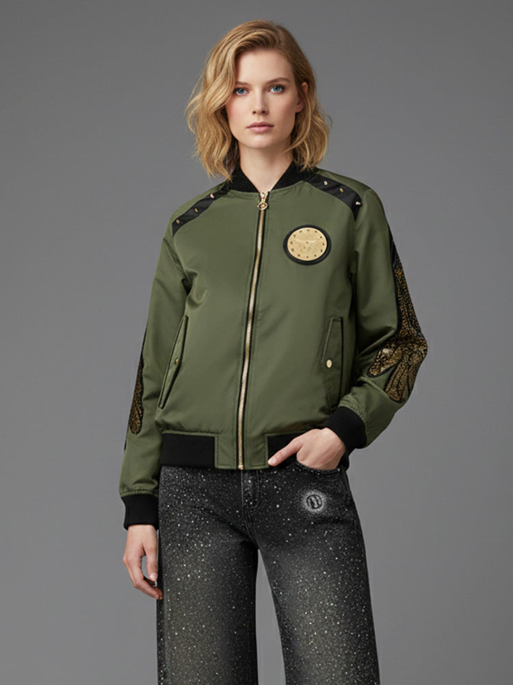 tch unisex graphic bomber jacket with wings armygreen HighEnd Luxury Streetwear Brand Official Showcase