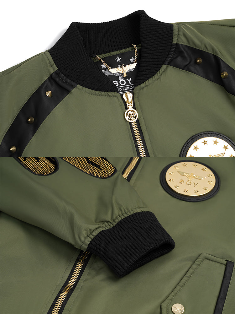 tch unisex graphic bomber jacket with wings armygreen HighEnd Luxury Streetwear Brand Official Showcase