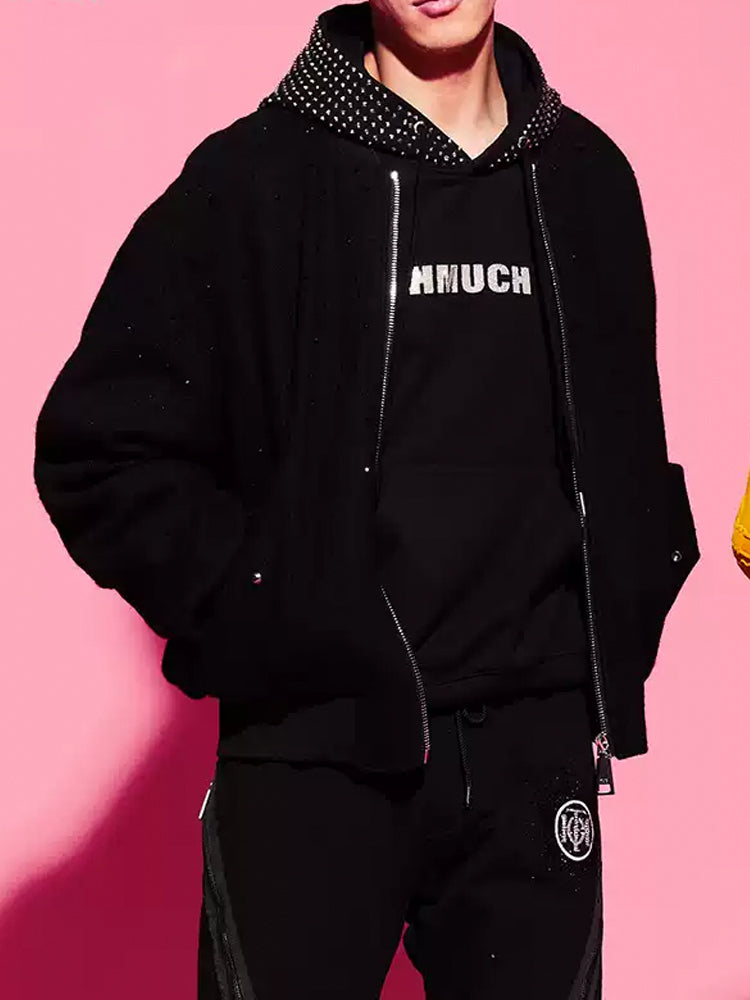 tch unisex zip up bomber jacket black HighEnd Luxury Streetwear Brand Official Showcase
