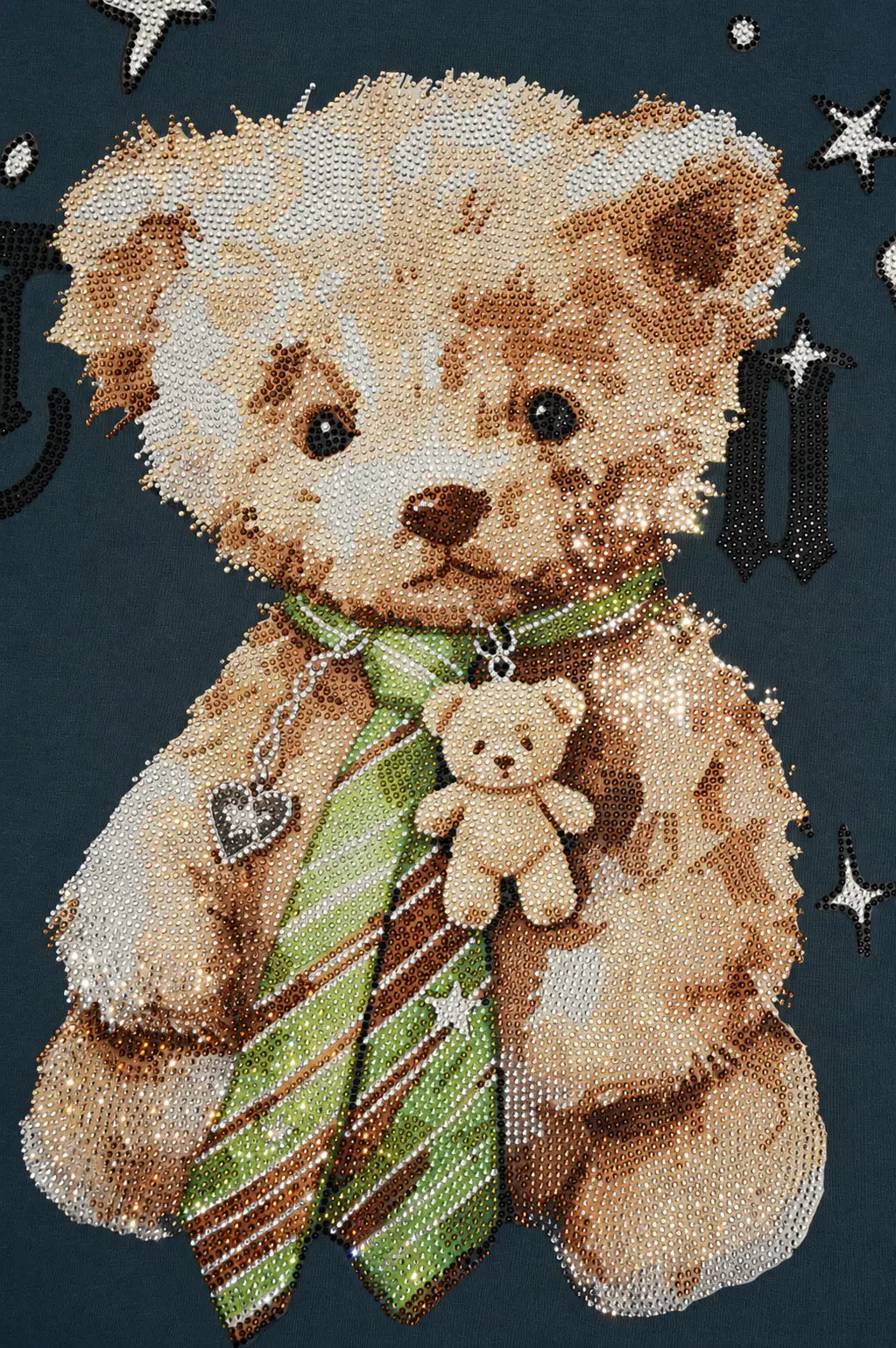 TCH Vintage Teddy Bear Graphic Crewneck Sweatshirt Luxury Streetwear Brand Official Showcase