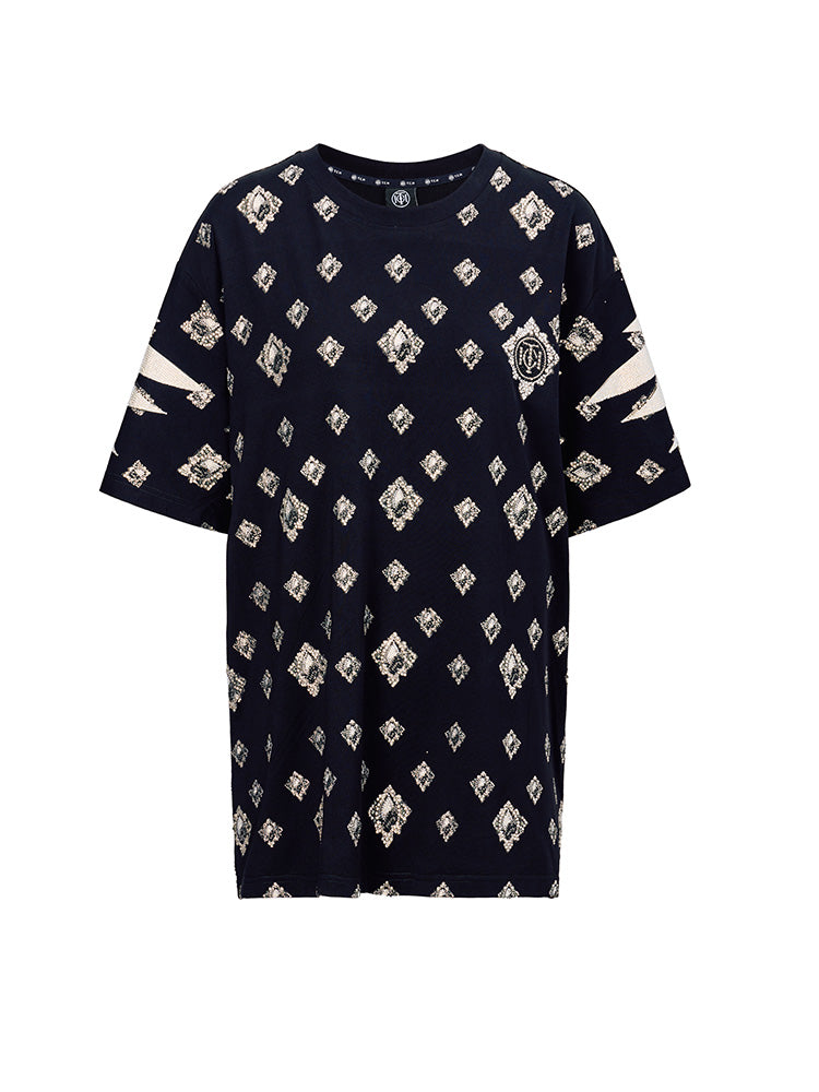 tch wings sparkle crystal graphic t-shirt black HighEnd Luxury Streetwear Brand Official Showcase