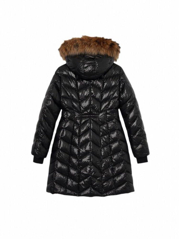 TCH Luxe Fur Collar Puffer Coat